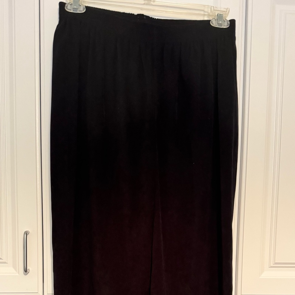 Soft black trousers